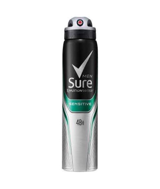 Sure Anti-Perspirant Deodorant Spray Men Sensitive 250 ml