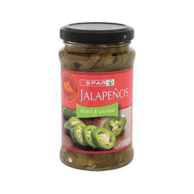 Spar Jalapenos Sliced & Pickled 220 g