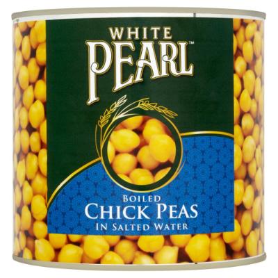 White Pearl Boiled Chick Peas In Salt Water 400 g