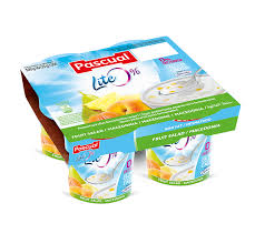 Pascual Lite Fruit Salad Flavoured Yoghurt 126 g x4