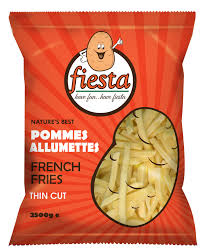 Fiesta French Fries Thin Cut 1 kg
