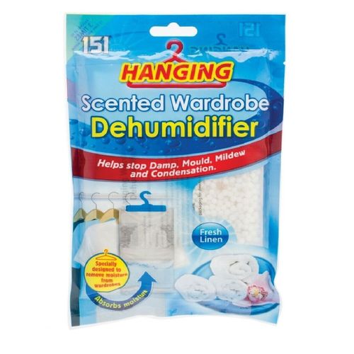 151 Hanging Scented Wardrobe Dehumidifier Assorted 180 g