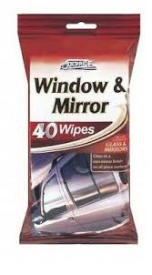Car Pride Window & Mirror Wipes x40