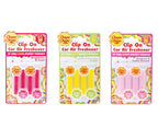 Chupa Chups Car Air Freshener Raspberry, Vanilla & Cream & Wide Watermelon x2
