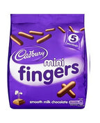 Mini Fingers Smooth Milk Chocolate 22 g x5