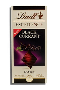 Lindt Excellence Dark Chocolate Blackcurrant 100 g