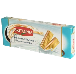 Britannia Milk Caramel Flavoured Cream Wafers 80 g