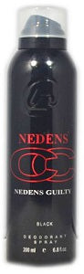 Nedens Deodorant Body Spray Guilty Black 200 ml