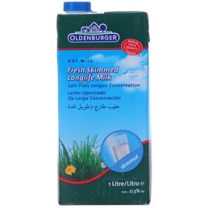 Oldenburger UHT Milk Skimmed 1 L x12