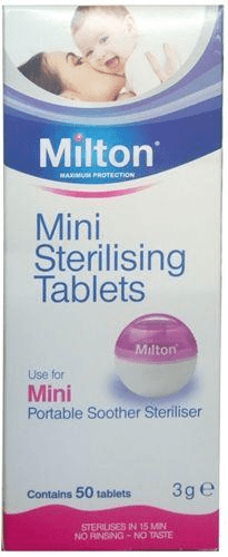Milton Mini Soother Steriliser (Green) + 50 Free Sterilising Tablets