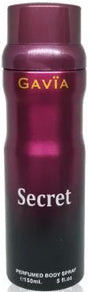 Gavia Perfumed Body Spray Secret 150 ml
