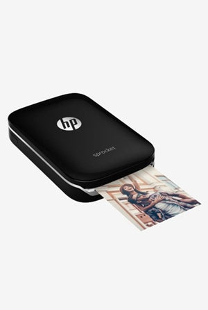 HP Sprocket Photo Printer Black Z3Z92A