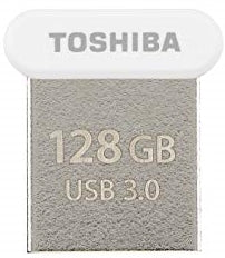 Toshiba Transmemory U364 Flash Drive White THN-U364W1280E4 128 GB