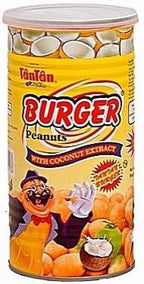 Tantan Burger Peanuts With Coconut Extract Tin 265 g