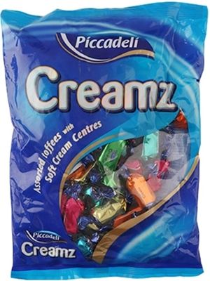 Piccadeli Creamz Toffees With Soft Cream Centres Assorted 350 g x70