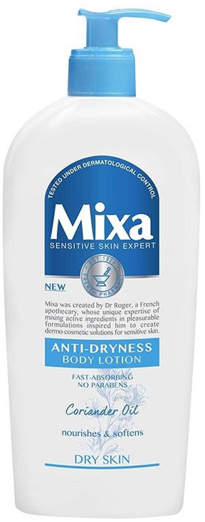 Mixa Anti-Dryness Body Lotion With Coriander Oil 400 ml