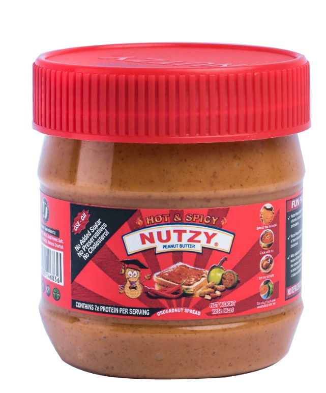 Nutzy Peanut Butter Hot & Spicy 227 g