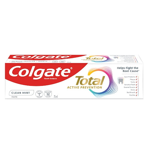 Colgate Toothpaste Total 12 Clean Mint 75 ml