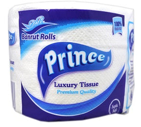 Banrut Rolls Prince Luxury Toilet Tissue 2 Ply 1 Roll