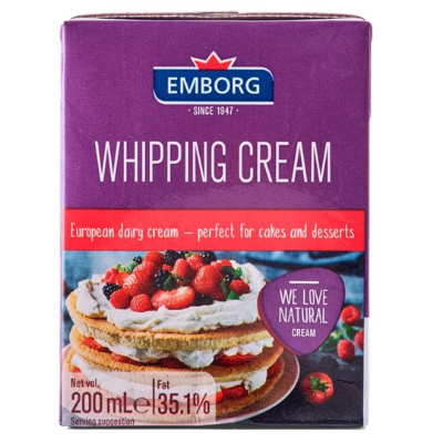 Emborg Whipping Cream 200 ml