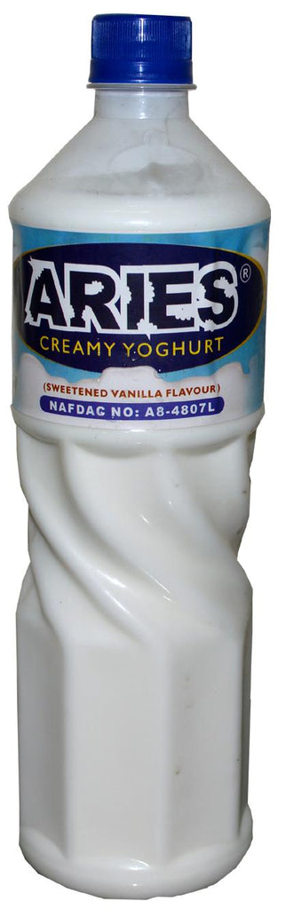 Aries Yoghurt Sweetened Vanilla Flavour 1 L
