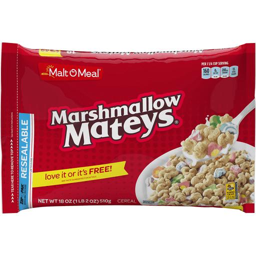 Malt O Meal Marshmallow Mateys Cereal 510 g