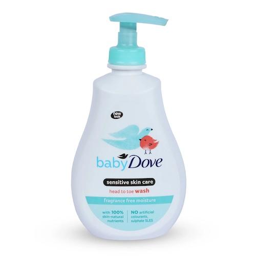Baby Dove Head To Toe Wash Moisture Fragrance-Free 400 ml
