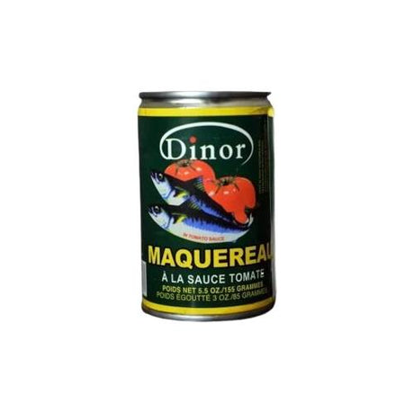 Tin of dinor mackerel in tomato sauce