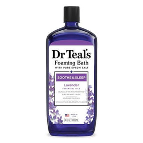 Dr Teal's Foaming Bath With Epsom Salt Soothe & Sleep Lavender  1 L