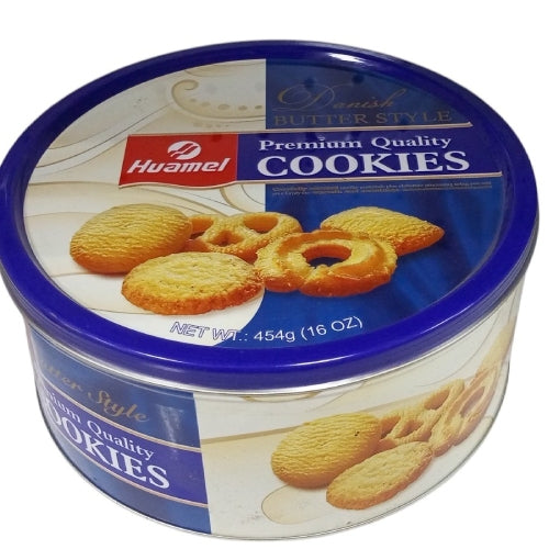 Huamel Danish Butter Style Premium Quality Cookies 454 g