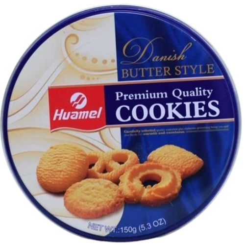Huamel Danish Butter Style Premium Quality Cookies 150 g