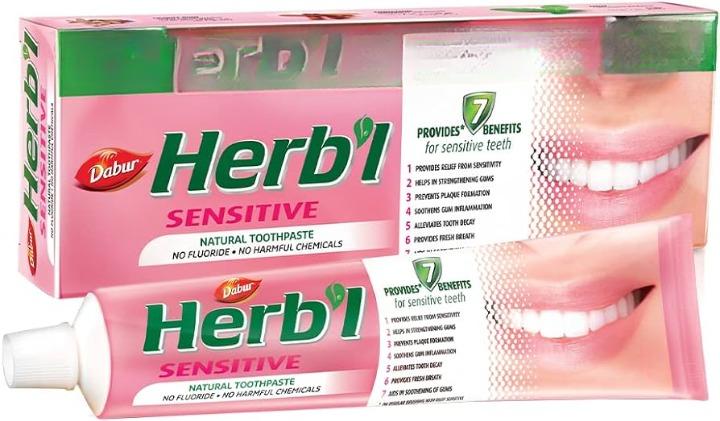 Buy Dabur Herb'L Sensitive Toothpaste 140 g in Nigeria | Oral Care ...