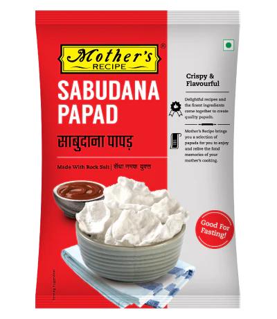 Mother's Recipe Sabudana Papad 70 g