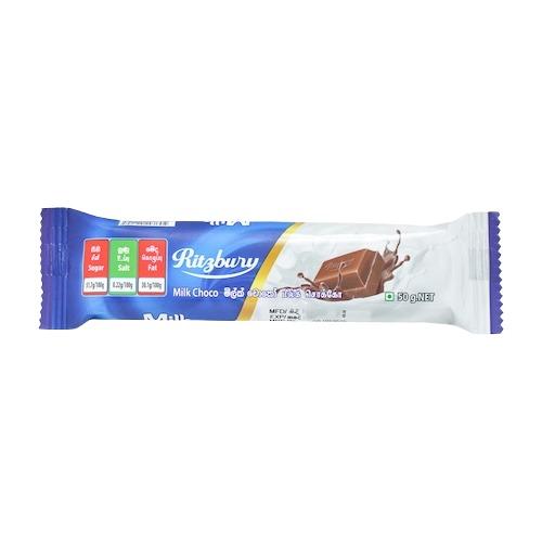Ritzbury Milk Choco Bar 50 g