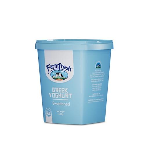 Farmfresh Greek Yoghurt Sweetened 400 g