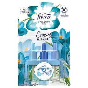 Febreze 3Volution Crocus & Bluebell Air Freshener Refill Twin Pack 20 ml x2
