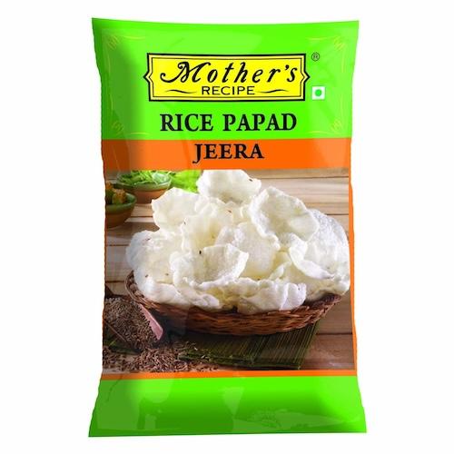 Mother's Recipe Rice Papad Jeera 75 g