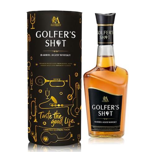 Golfer's Shot Barrel Aged Whisky Limited Edition Pack 75 cl