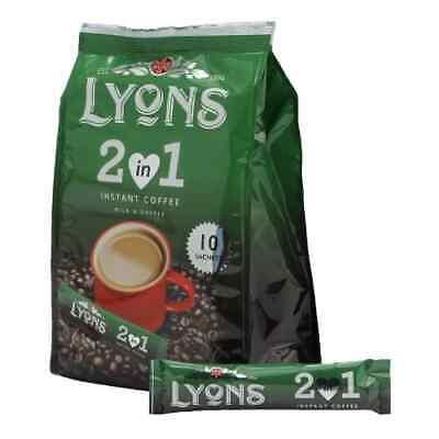 Lyons 2 in 1 Instant Milk & Coffee 160 g x10