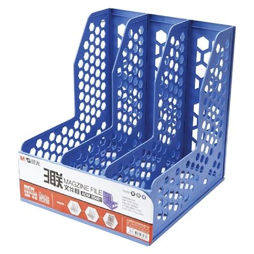Buy M & G Round Hole Magazine Container 3Cells Pp Blue in Nigeria ...