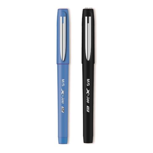 M & G Stick Gel Pen Blue 0.5 mm
Rubber Coating Body With Metal Clip