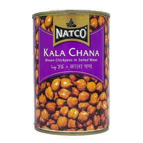 Natco Brown Chick Peas In Salted Water 400 g