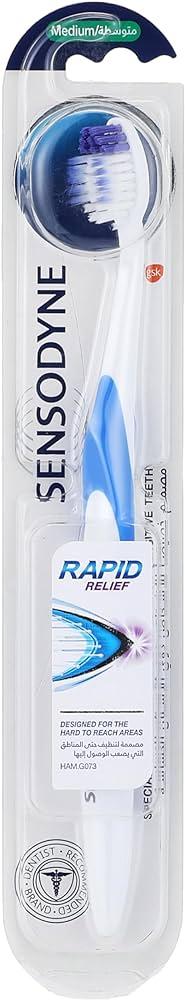 Sensodyne Rapid Relief Toothbrush Medium