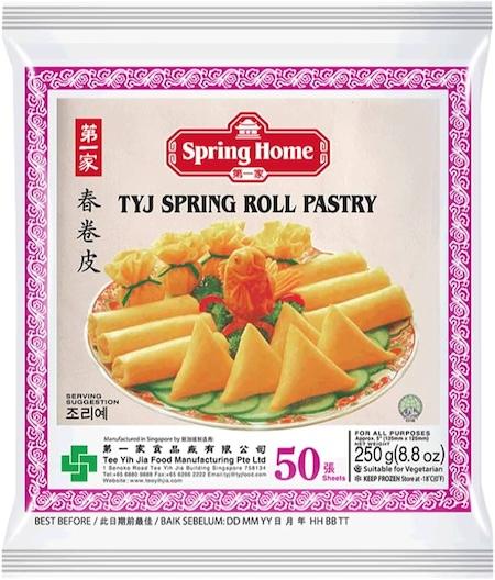 Spring Home Spring Roll Pastry 250 g x50