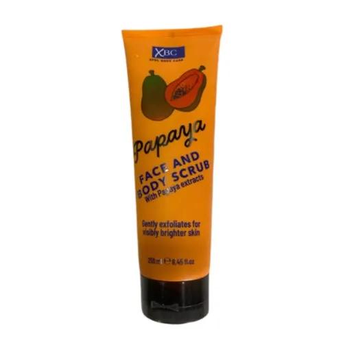 XBC Papaya Face & Body Scrub 250 ml