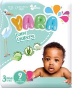 Yara Diaper Size 3 Midi Small 4-9 kg x9