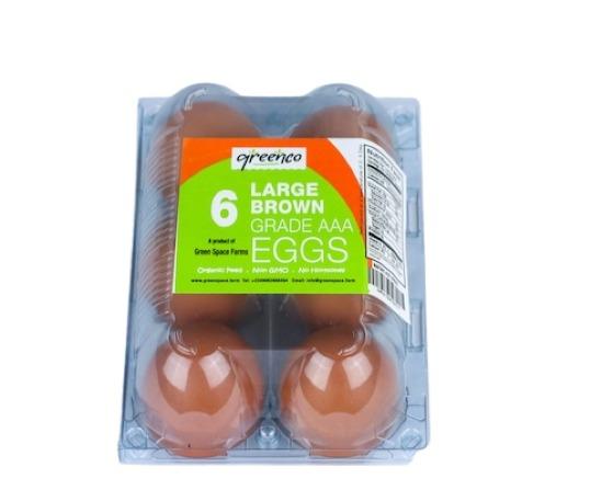 Greenspace Eggs x6
