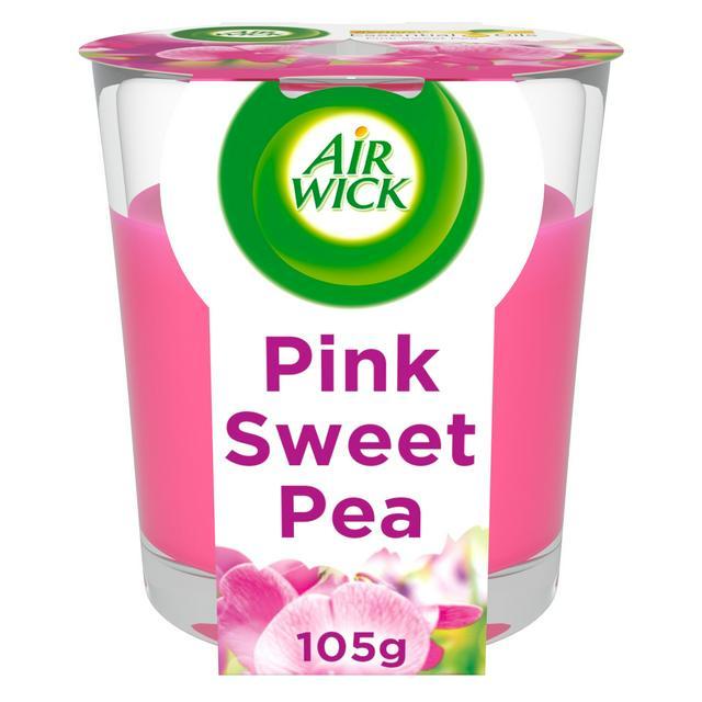 Air Wick Candle Pink Sweet Pea 105 g
