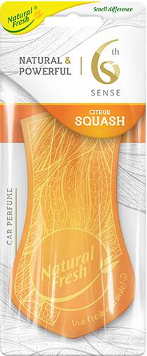 Natural Fresh 6th Sense Car Perfume Citrus Squash