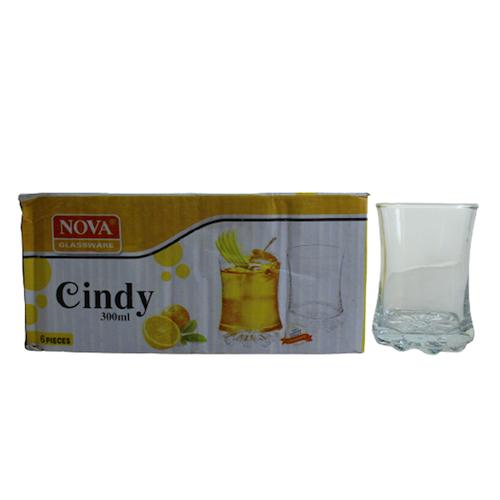 Nova Glassware Cindy Tumbler 300 ml No.TNV-018 x6